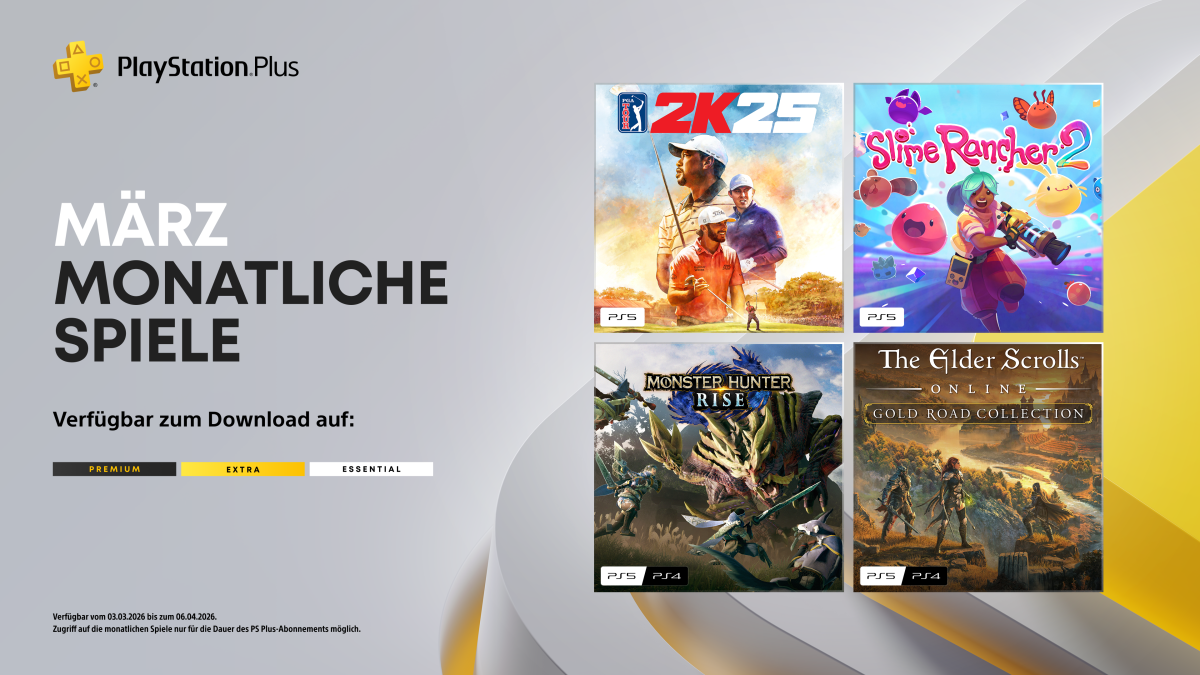 Die monatlichen PlayStation Plus-Titel im März für PS5 und&nbsp;PS4